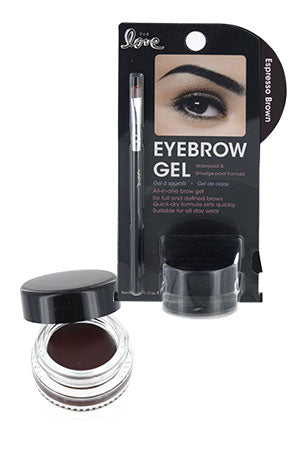 BEAUTY TREATS 2nd Love Eyebrow Gel w/Brush- Expresso Brown
